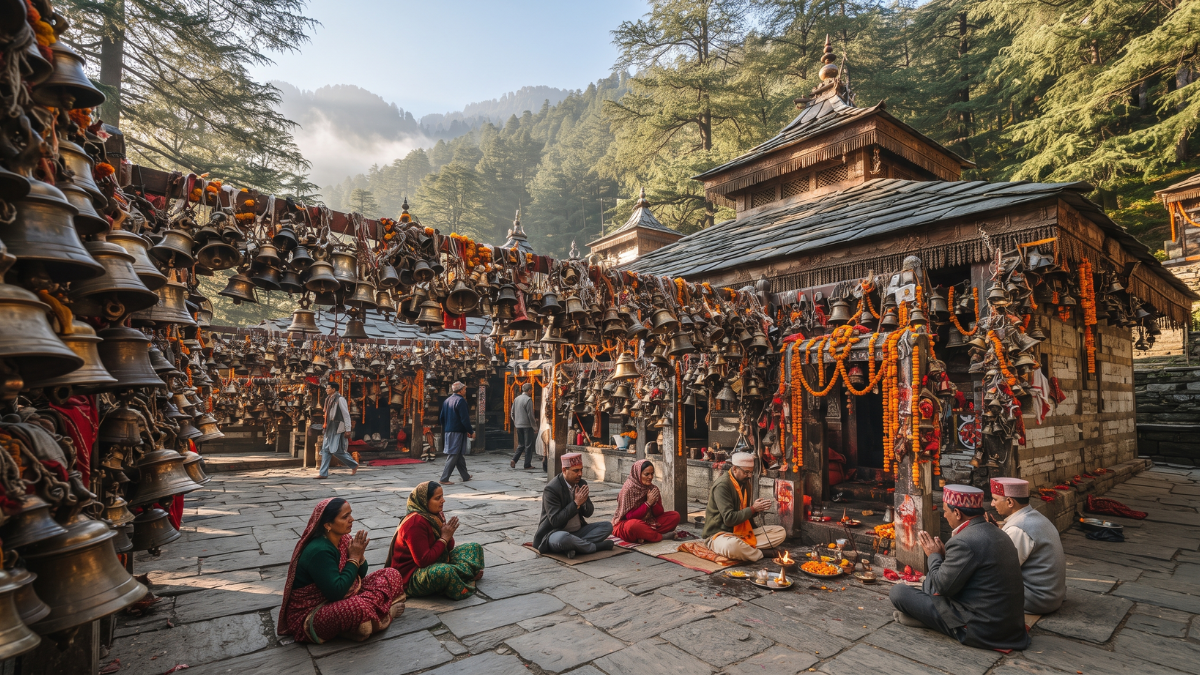 Famous Golu Devta Temple in Kumaon