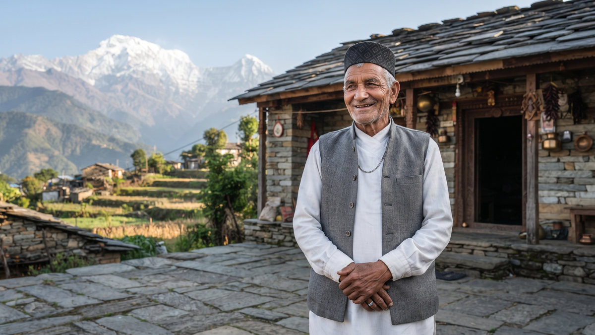 Traditional Kumaoni Topi for men