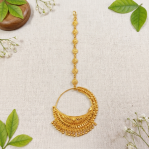 Premium Kumaoni Bridal Nath with Chain