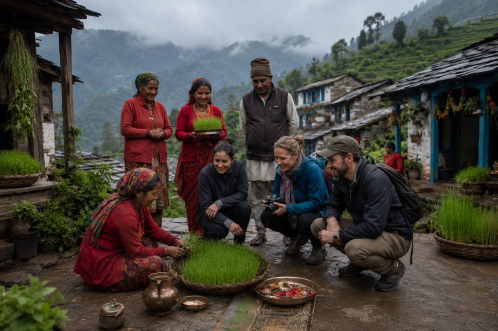 Cultural tourism experience during Harela Festival in Uttarakhand