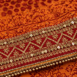 Traditional Kumaoni Georgette Pichora – Uttarakhand Ethnic Wear
