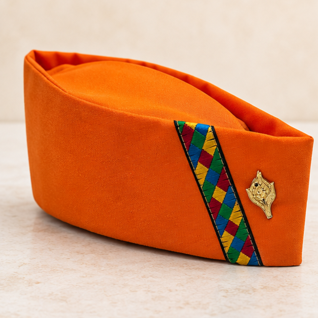 Traditional Uttarakhand Pahadi Topi – Kumaoni Heritage Cap