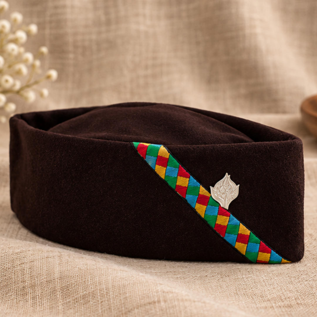 Uttarakhand Traditional Pahadi Topi – Kumaoni Heritage Cap - Image 3